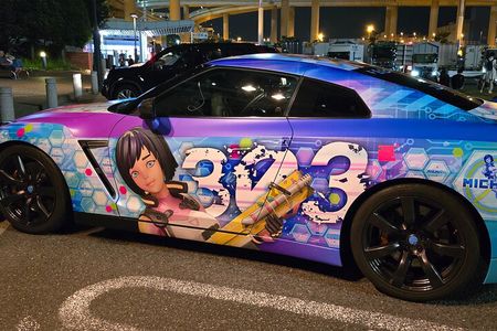JDM Daikoku Meet XL GT-R35 600HP UDX,Daikoku,Umihotaru,C1,WanGan.
