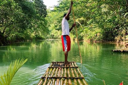 Private Bamboo Rafting at Lethe with Montego Bay 