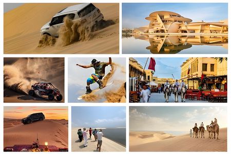 Doha City & Desert Safari – Culture, Dunes & Beach Private Tour