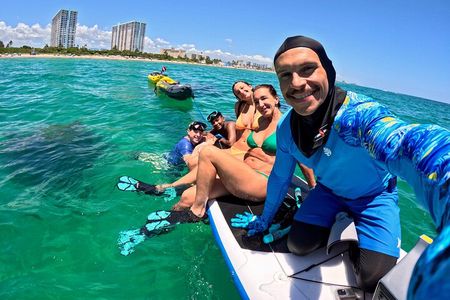 Snorkel, Kayak & Paddleboard Tour with Reefs and Sculptures