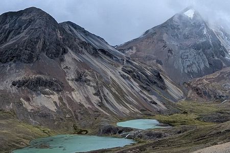 Hiking Charquini and Lakes of Huayna Potosi (west side)