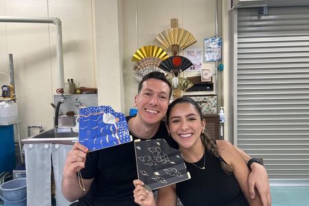 Kyoto: Gold-Leaf Fan Workshop with a Master Craftsman