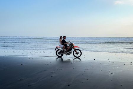 Bali Black Sand Beach Motorcycle Photo Tour