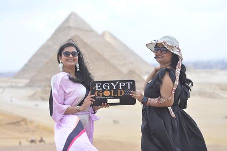 Half day Giza Pyramid Sphinx Camel Ride and lunch inside pyramid