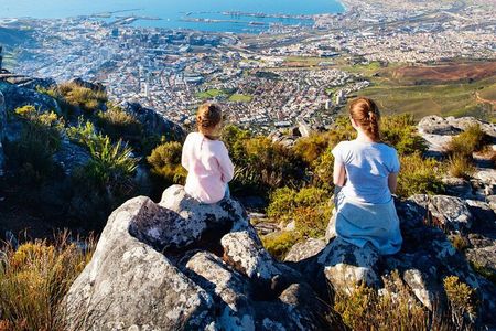 Helicopter and Hike Tour, Long March to Freedom, Table Mountain