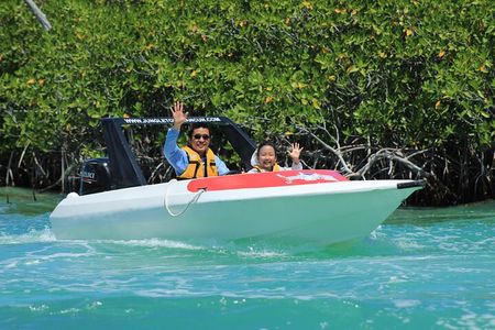 Speedboat Tour with Snorkeling in Cancun – Drive Your Own Boat!