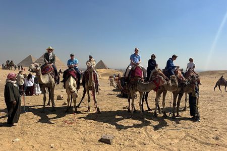  Camel Ride at Sunrise with Giza pyramids tour LGBTQ are welcome 