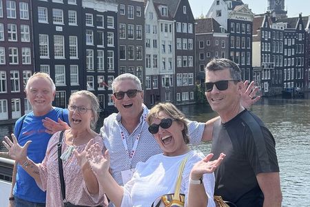 Amsterdam Highlights and Hidden Gems Walking Tour with Fun Guide