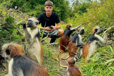 Zanzibar Day Trip, Jozani forest, Spice Tour and stone Town tour