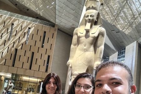 Giza Pyramids & Sphinx & Grand Egyptian Museum & valley of sphinx