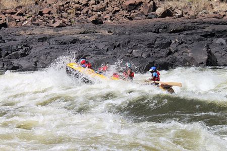 Half Day Zambezi River White Water Rafting 