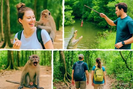 Explore Monkey Islands and Gio Mangrove Forest From Ho Chi Minh