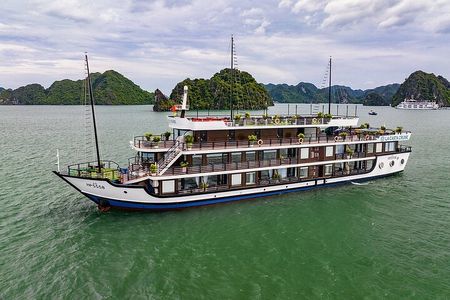 Hanoi: Halong & Lan Ha Bay 2D1N Premium Cruise with Balcony Cabin