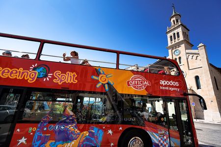 Red Line: Split Panoramic Tour with Sightseeing Bus