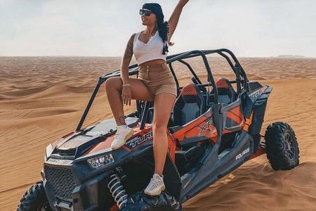 4 Seater Polaris Buggy Tour Dubai With Transport For 1 Hour