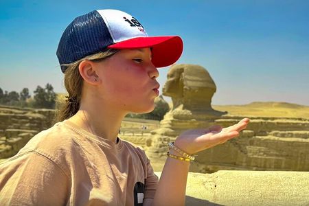 full day tour of Pyramids Sphinx Saqqara and memphis