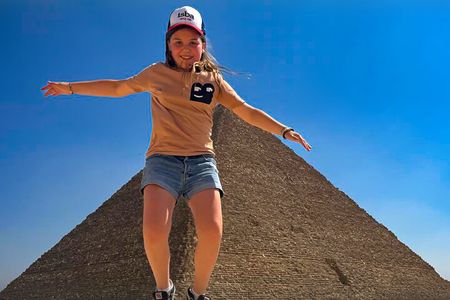 full day tour of Pyramids Sphinx Saqqara and memphis