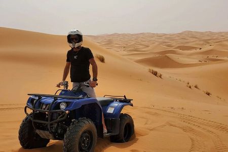 Agadir Desert Adventure: Quad Biking & Sandboarding with Pickup