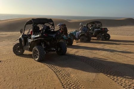 Agadir Desert Adventure: Beach Buggy & Sandboarding with pickup
