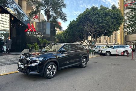 Private Fes to Casablanca transfer with visit Volubilis and Rabat