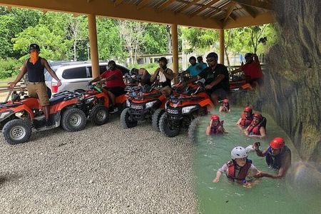 Combo : Waterfalls and ATV off road in Puerto Plata