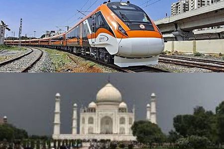 Agra tour by train same day