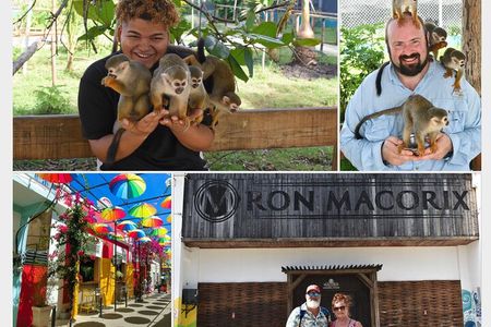 Interaction with Monkey Tour & city tour in Puerto Plata