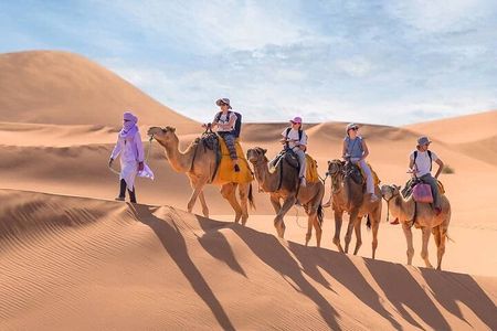 Merzouga Camel Ride Overnight stay in Desert Camp Erg chebbi