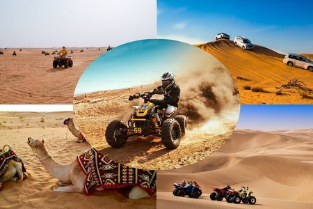 Combo Private Desert Safari and ATV Ride in Doha