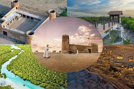 Doha Private North Qatar Tour, Mangroves and Al Zubarah Fort