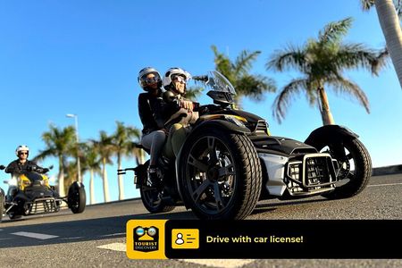 3 wheels motorcycle Coast Tour - Ryker - Gran Canaria Maspalomas