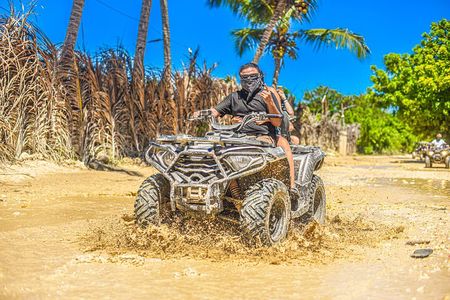 Moto aventura Punta Cana, ATV Off-Road Adventure, Cenote & Beach