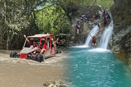Combo Buggy & waterfall Damajagua from amber cove & Taino bay