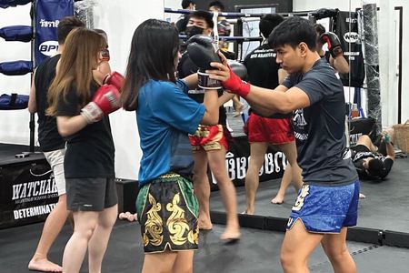 Private Muay Thai Class at Watchara Muaythai Gym in Bangkok