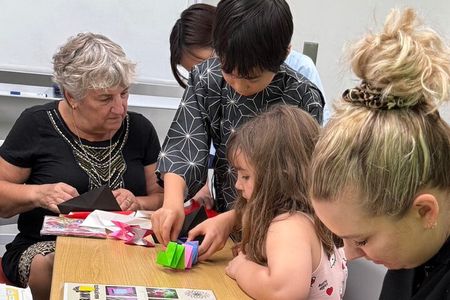 Tokyo Private Family Workshop: Make a Japanese Friend, Mom & Son