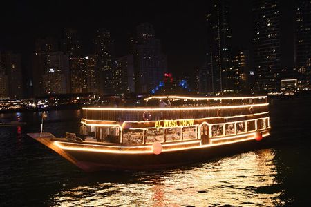 Marina Dhow Cruise Dinner VIP CRUISING EXPERIANCE