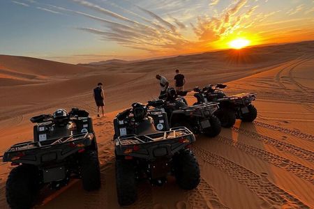 One Hour Quad Biking and Sandboarding experience