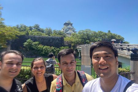 Osaka Full-Day Experience with Castle, Kushikastu and Temple