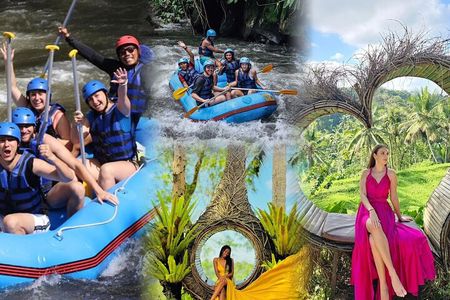 Bali Rafting combination ubud Swing