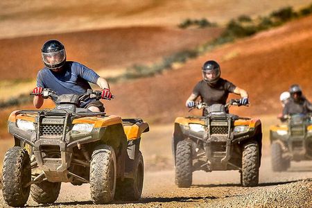 Quad bikes in the Sacred Valley Moray Salineras