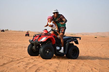 Premium Dubai Desert Safari and Quad Bike Ride