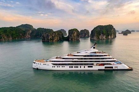 Grand Pioneers 6-Star Luxury Cruise Halong Bay 2D1N from Hanoi