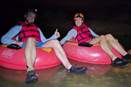 Cave Tubing at St Hermans Blue Hole