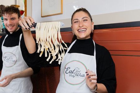 Fettuccine, Ravioli and Tiramisu Pasta Making in Rome