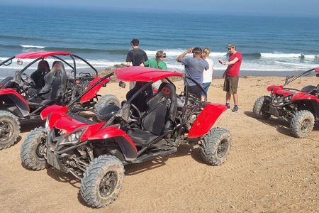 Dune buggies in Agadir Forest and Beach Dunes