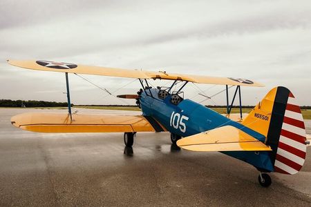 Fly A WWII Biplane Over Rockport