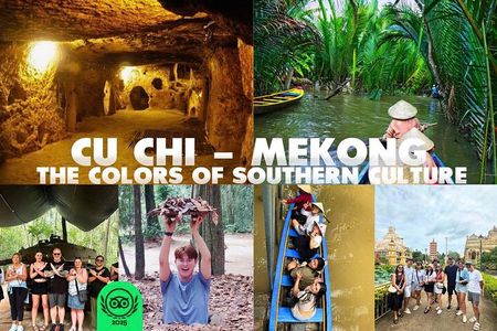 Adventure Cu Chi Tunnels and Mekong Delta Tour From HCM
