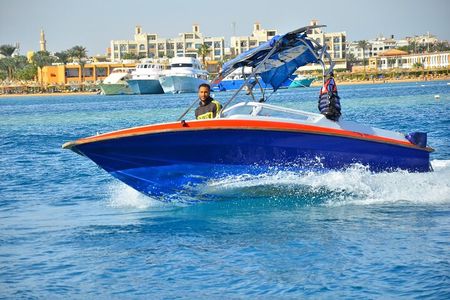 Orange Bay Island By Private Speedboat & Snorkeling & Water Sport - Hurghada 