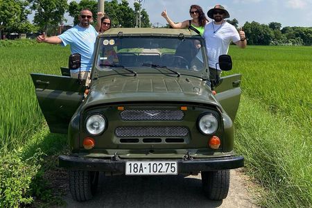 Hanoi Countryside Half-day Jeep Tour: Historical Co Loa & Fun