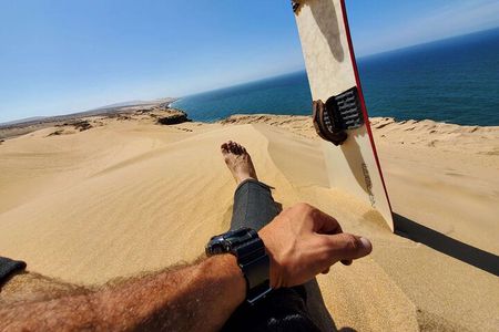Sandboarding Taghazout & Agadir – Sand Surfing Timlalin Dunes